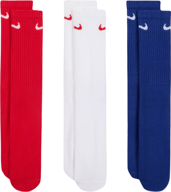 Nike Everyday Cushioned 訓練中筒襪 (3 雙)