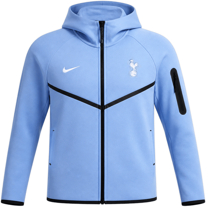 Tottenham Hotspur Tech Fleece Windrunner Men's Nike Soccer Full-Zip Hoodie