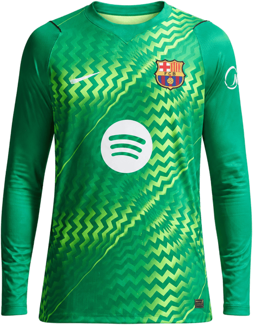 FC Barcelona 2026/27 Stadium Goalkeeper Men's Nike Dri-FIT Soccer Replica Jersey