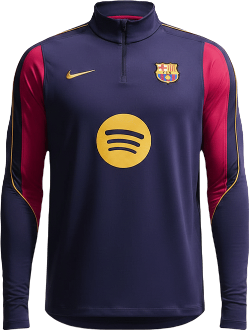 FC Barcelona Strike Maskinstrikket Nike Dri-FIT-fodboldtræningstrøje til mænd