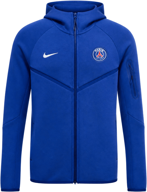 Paris Saint-Germain Tech Fleece Windrunner Men's Nike Soccer Full-Zip Hoodie