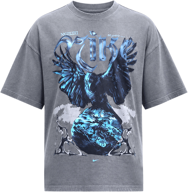 Nike Playera de básquetbol oversized para hombre