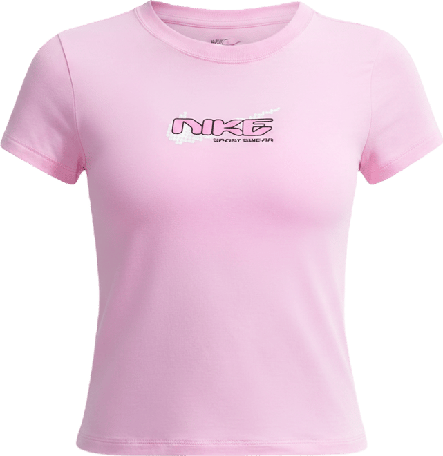 Nike Sportswear Chill Knit T-shirt slim court moderne pour femme