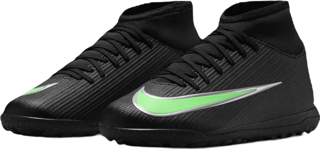 Nike Jr. Mercurial Superfly 11 Club Zapatillas de fútbol de perfil alto para moqueta - Turf - Niño/a