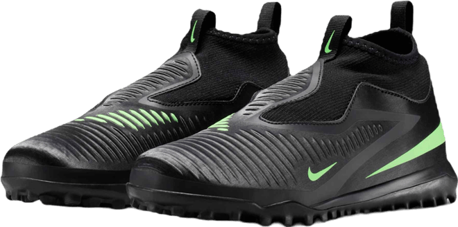Nike Jr. Phantom 6 High Academy Fodboldsko til grus til større børn