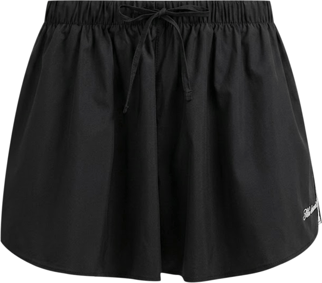 Nike Sportswear Women's Mid-Rise Scalloped-Trim Poplin Skirt