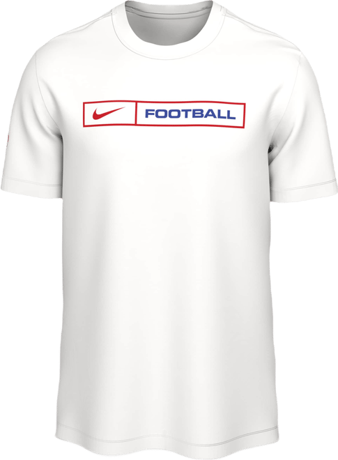 Nike Playera de futbol con logotipo para hombre