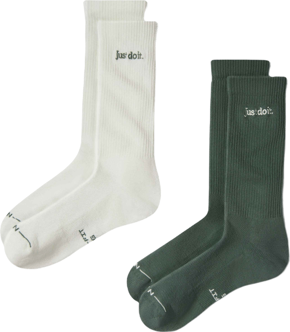 Nike Everyday Elevated Crew Socks (2 Pairs)