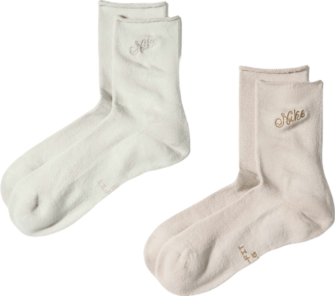 Nike Everyday Elevated Micro-Crew Socks (2 Pairs)