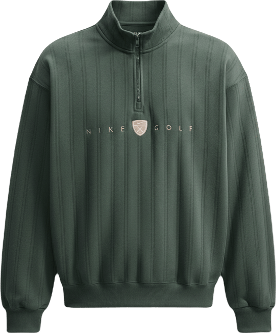 Nike Fairway Fresh Maglia da golf oversize con zip a metà lunghezza Therma-FIT – Uomo