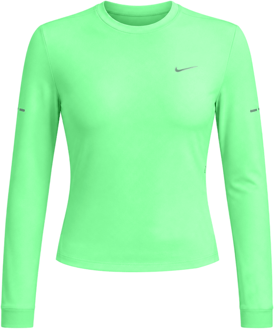 Nike Swift Haut de running à manches longues et col ras-du-cou Dri-FIT anti-UV pour femme