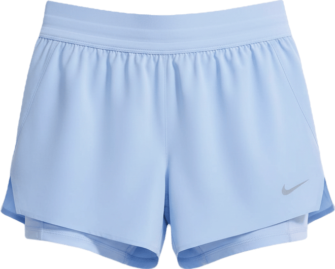 Nike Swift Shorts da running 2 in 1 a vita media Dri-FIT 8 cm – Donna