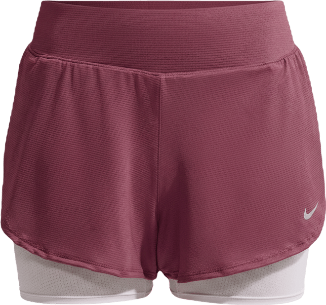 Nike Flow Women's Dri-FIT 2-in-1 Mesh Running Shorts