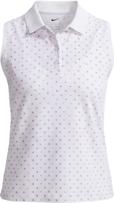 Nike Victory Women's Dri-FIT Sleeveless Printed Golf Polo
