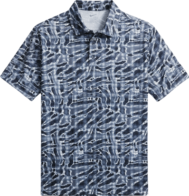 Nike Par Dri-FIT Golf-Poloshirt mit Tartan-Camo-Print (Herren)