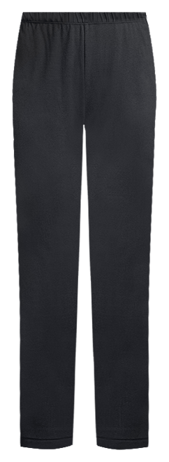 Lands' End Women's Tall Sport Knit High Rise Elastic Waist Capri Pants - X  Large Tall - Black