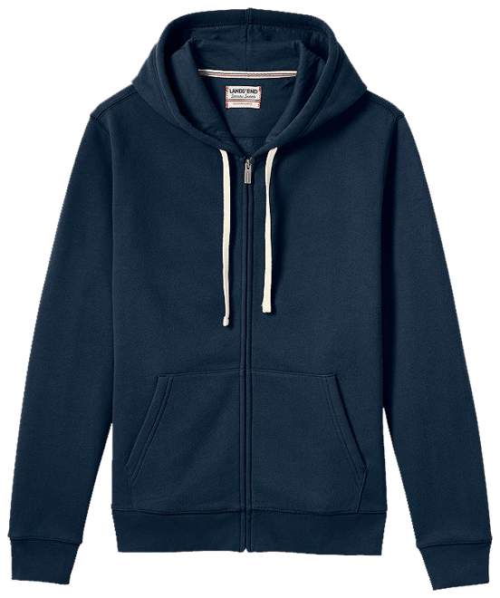 Best Deal for Lands' End Womens Serious Sweats Hooded Robe Radiant