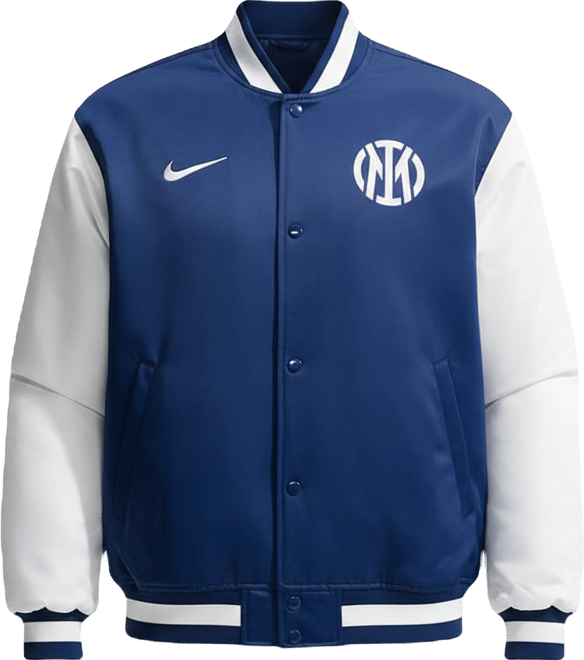 Inter Mediolan Authentics (wersja wyjazdowa) Męska kurtka piłkarska na ławkę rezerwowych Nike