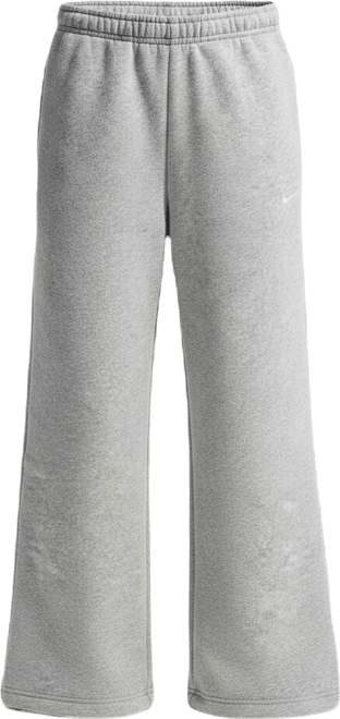 Nike Sportswear Studio Fleece Girls' Open-Hem Trousers