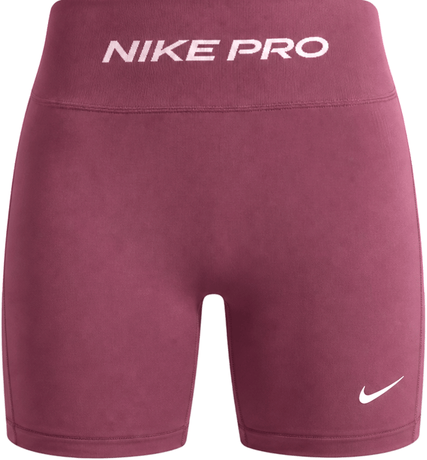 Nike Pro Seamless Shorts da ciclista 12,7 cm a vita alta – Donna