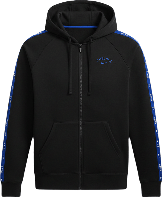 Chelsea FC City Side Men's Nike Soccer Full-Zip Fleece Hoodie