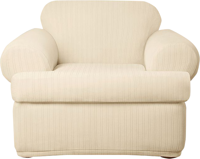 Sure fit 2 piece chair online slipcover