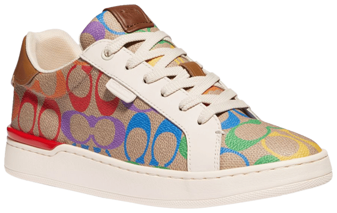 coach rainbow sneakers