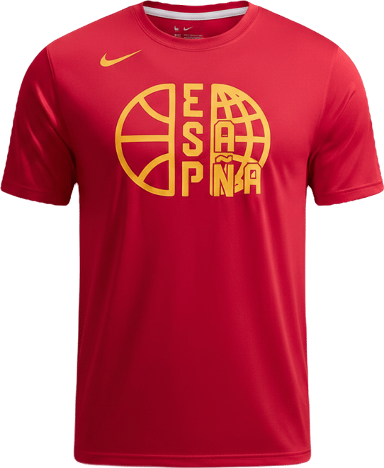 Spanien Practice Nike Dri-FIT Basketball-T-Shirt für Herren