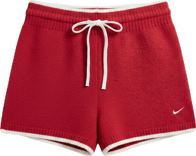 Nike Sportswear Chill Knit Damesshorts met halfhoge taille