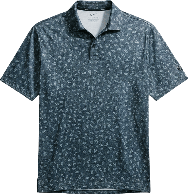 Nike Par Men's Dri-FIT Grass Print Golf Polo