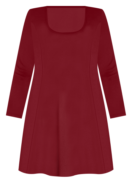 24/7 Comfort Apparel Womens Knee Length Skater Dress - JCPenney