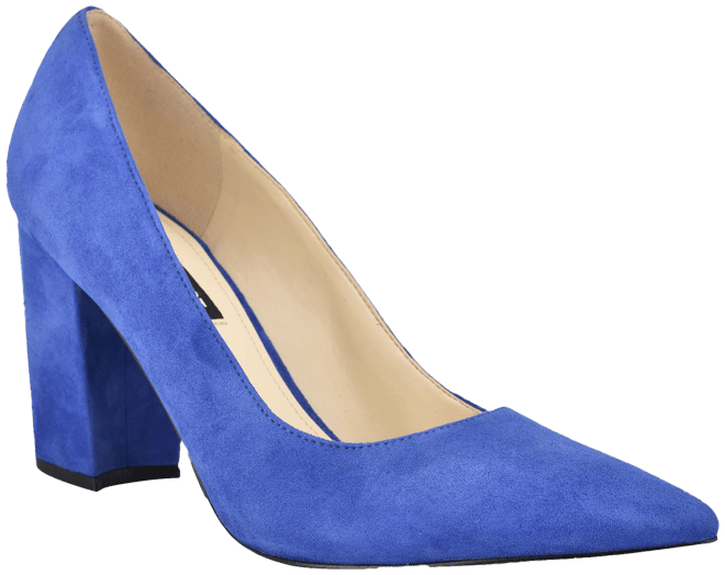 Nine west cheap royal blue shoes