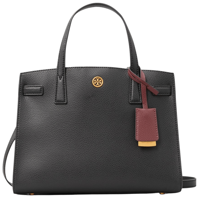 Tory Burch Walker Small Leather Satchel | Bloomingdale's