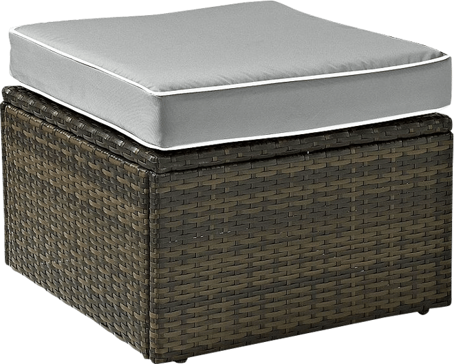 Crosley Furniture Palm Harbor Outdoor Wicker Storage Bin in