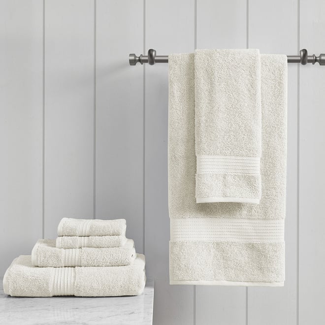 Madison Park Organic Cotton Solid 6-pc. Bath Towel Set-JCPenney