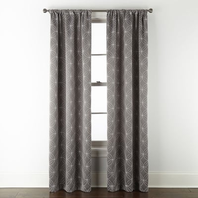 Regal Home Perth Geometric Embroidery, Jcpenney Catalog Curtains