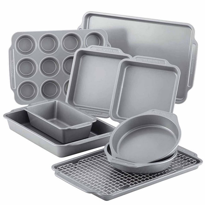 Cooks 7-pc. Non-Stick Bakeware Set, Color: Gray - JCPenney