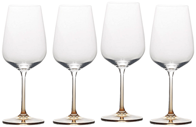 Mikasa Gianna Ombre Red Wine Glasses, Set of 4