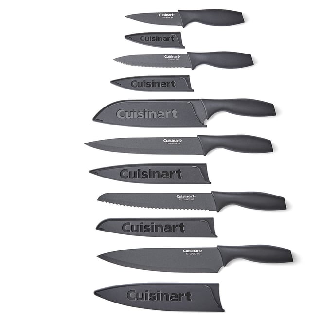 Cuisinart Color Pro Collection 12-Piece Block Cutlery Set - White