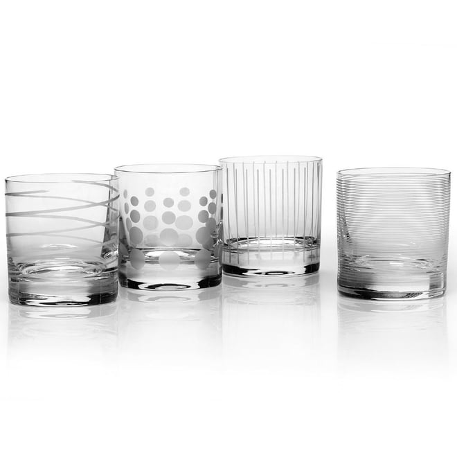 Joyjolt Hue Colored Whiskey Glass Tumbler - 10 Oz - Set Of 6 Double Old  Fashioned, Color: Multi - JCPenney