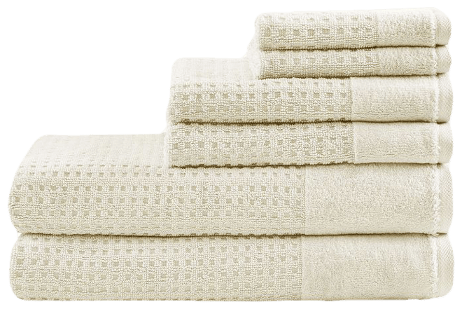 Madison Park Signature Coelho Solid 6-Piece Cotton Towel Set with  Embroidery - Bed Bath & Beyond - 16417340