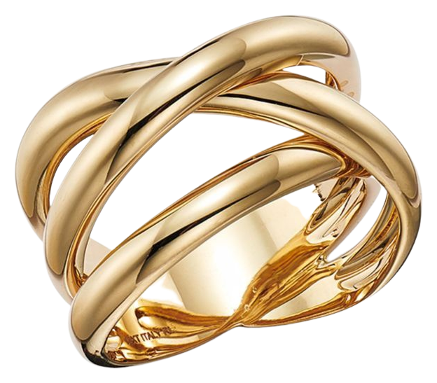 18K Yellow Gold Ever Growing - Vivacity : Double Wrapped Small