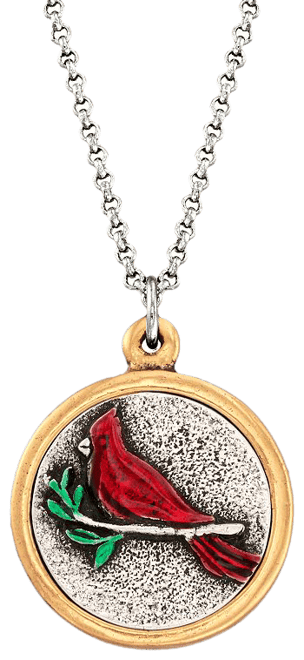 Cardinal locket online