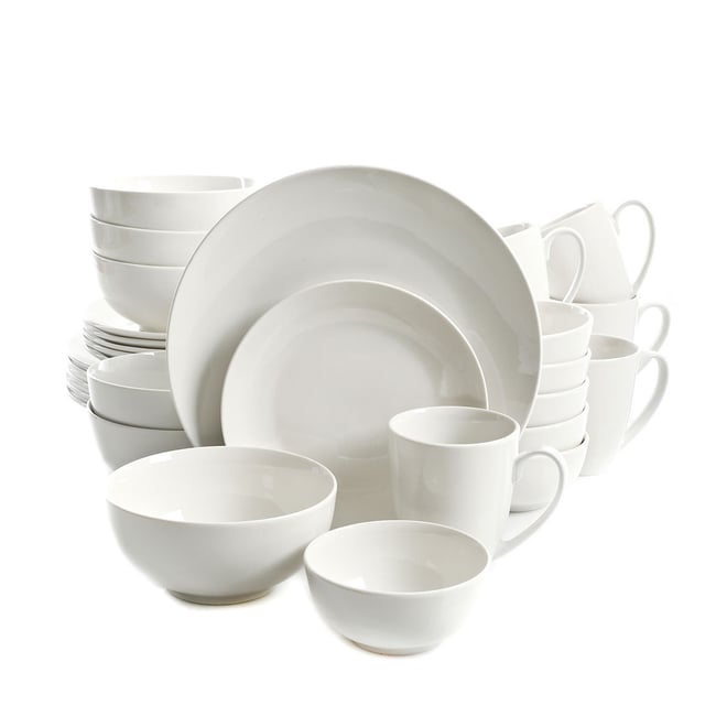 Gibson white dinnerware sale