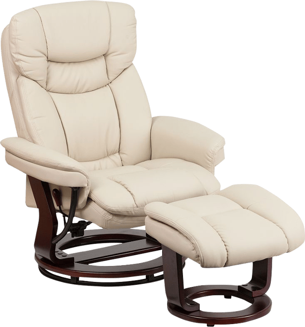 Flash furniture leather rocker recliner online black