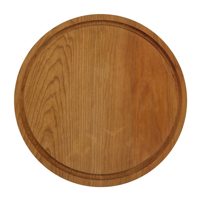 Round Cherry Wood Cutting Board