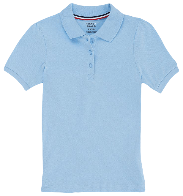 Short Sleeve Pique Polo - School Uniforms - French Toast