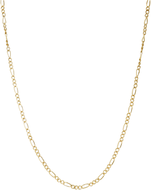 Junior Jewels Kids Sterling Silver Figaro Chain Necklace