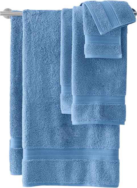 Lands' End Supima Cotton 6-Piece Bath Towel Set