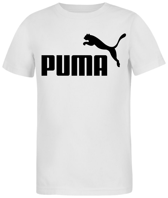 PUMA Big Kid Boys Crew Neck Short Sleeve Graphic T-Shirt